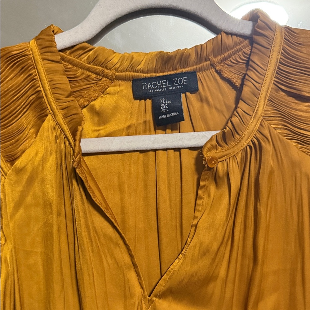 Rachel Zoe Women's Golden Blouse